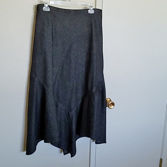 Larry Levine Dresses & Skirts - Larry Levine black denim skirt size L